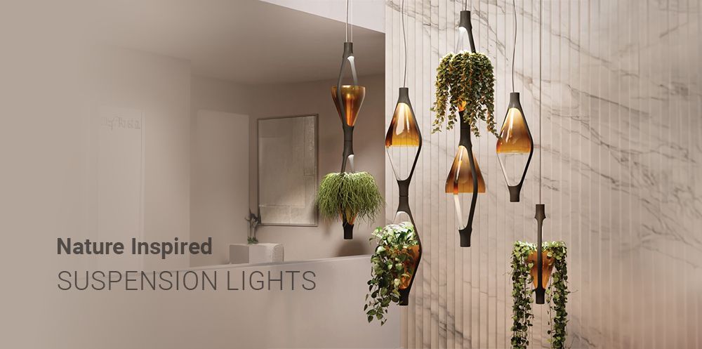 Nature Inspired Suspension Lights
